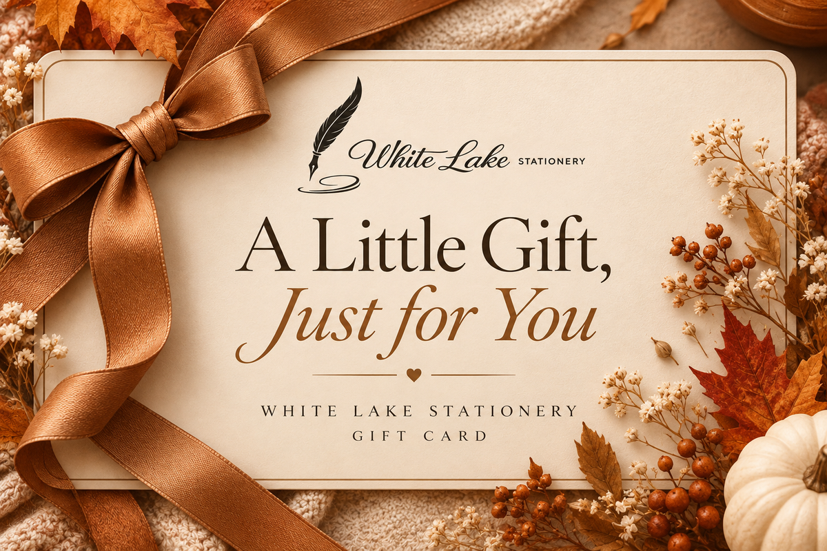 π A Little Gift β White Lake Stationery Gift Card