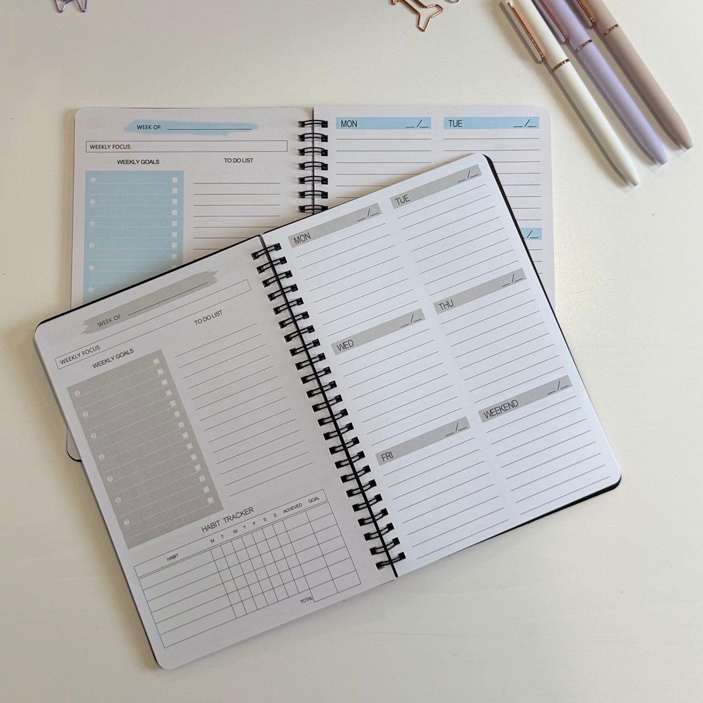📎Minimalist Weekly Planner (Non-Dated)