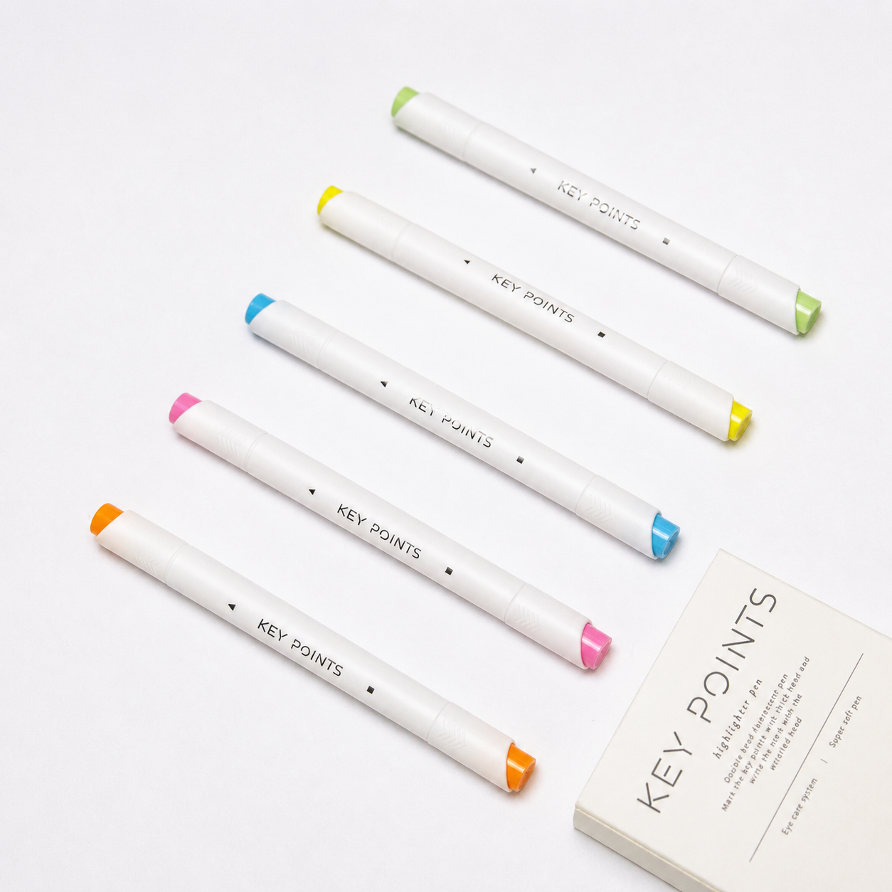✨Pastel Dual-Tip Highlighter Set