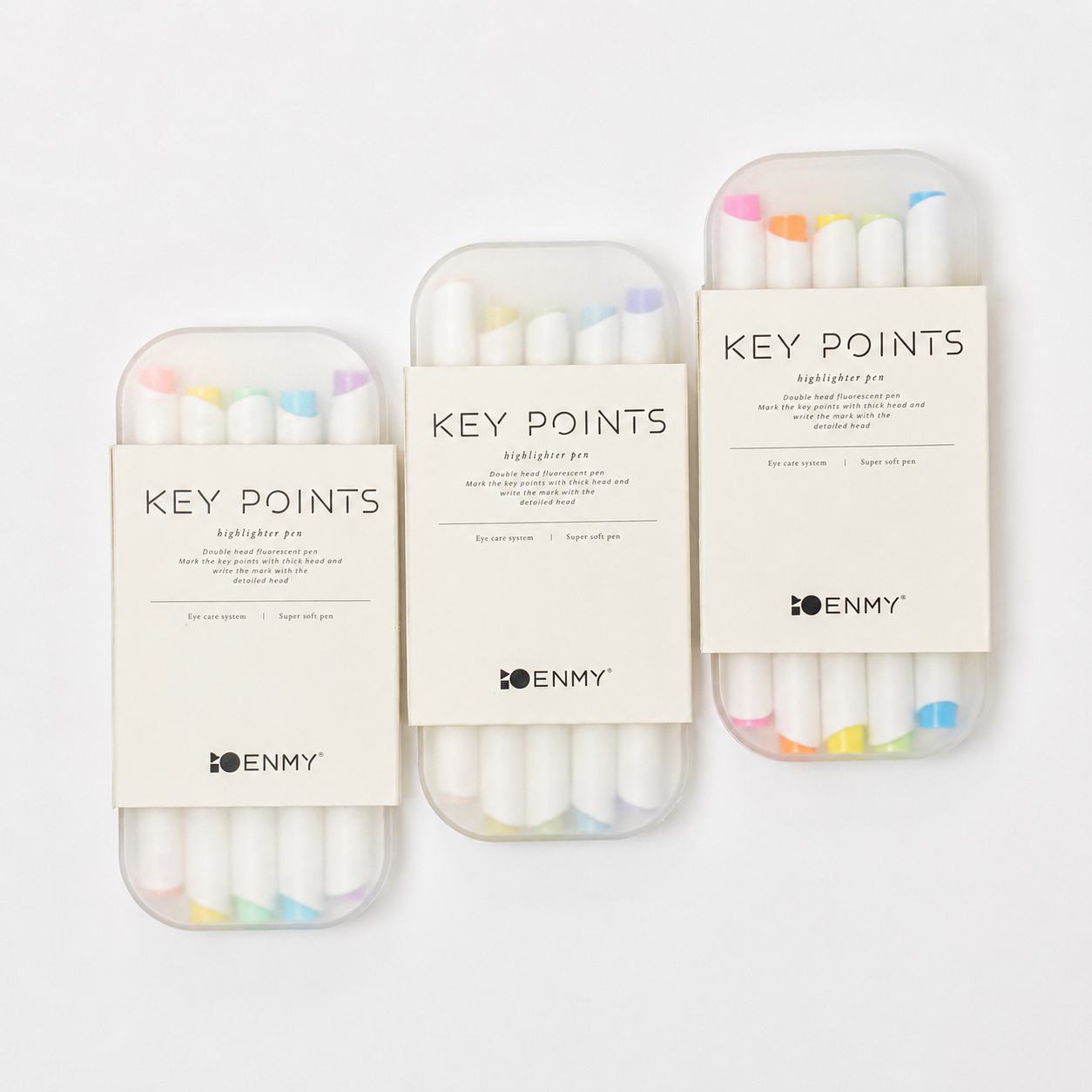 ✨Pastel Dual-Tip Highlighter Set
