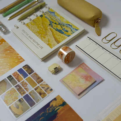 🌾 Golden Fields Stationery Box