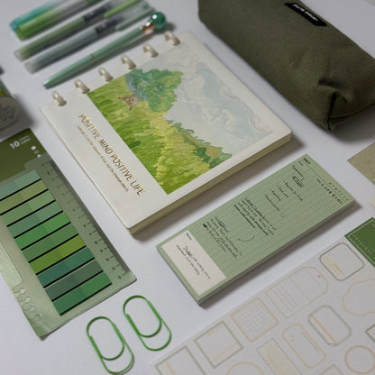 🍃Evergreen Stationery Box