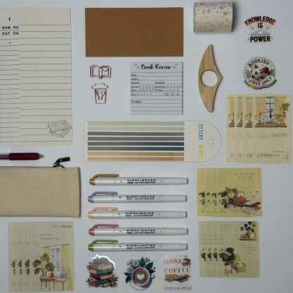 📚 Book Lover’s Stationery Box – Cozy Reading Collection