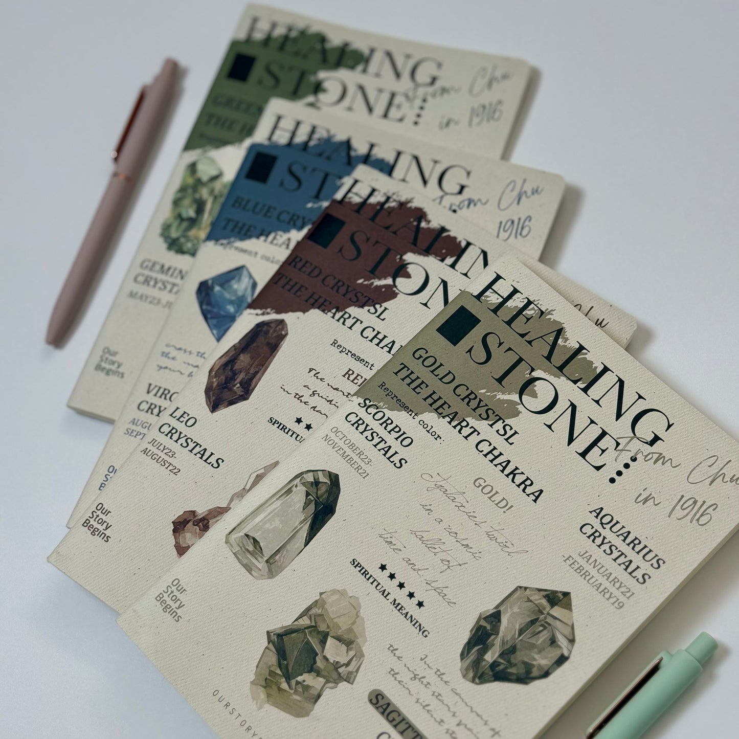 💎 Crystal Collection Lined Notebook