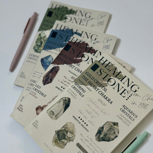 💎 Crystal Collection Lined Notebook