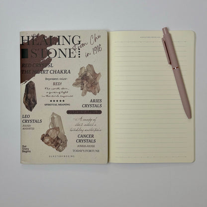 💎 Crystal Collection Lined Notebook