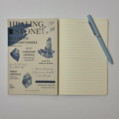💎 Crystal Collection Lined Notebook