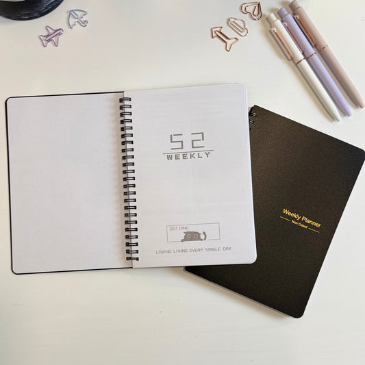 📎Minimalist Weekly Planner (Non-Dated)
