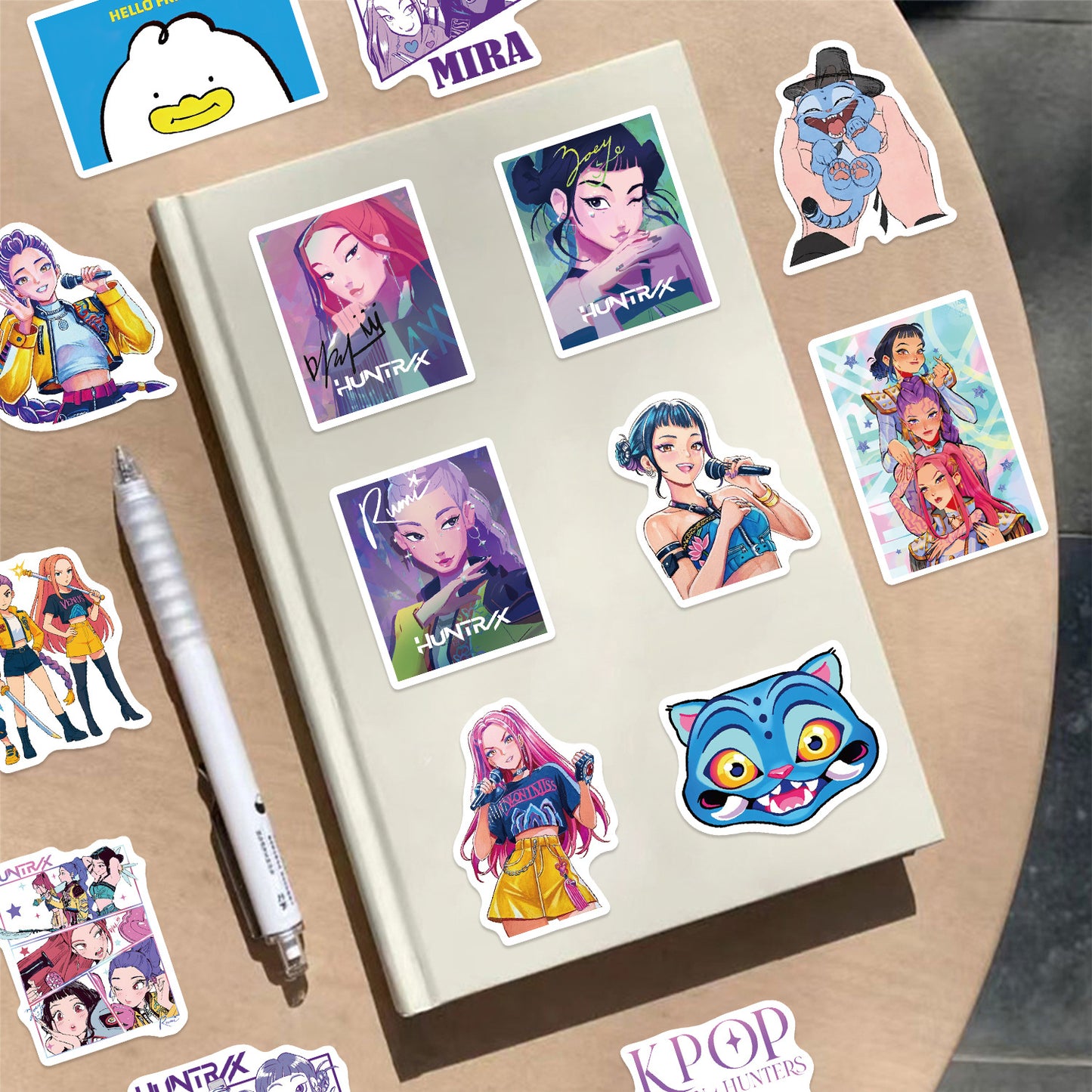 🥤K-Pop Demon Hunters Mystery Sticker Pack (10 Random Stickers)